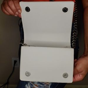 Small Leather Chain Clutch